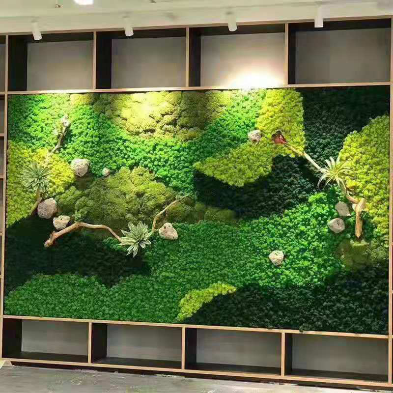 Sphagnum Moss Dry - Plantas artificiales de musgo verde, hierba