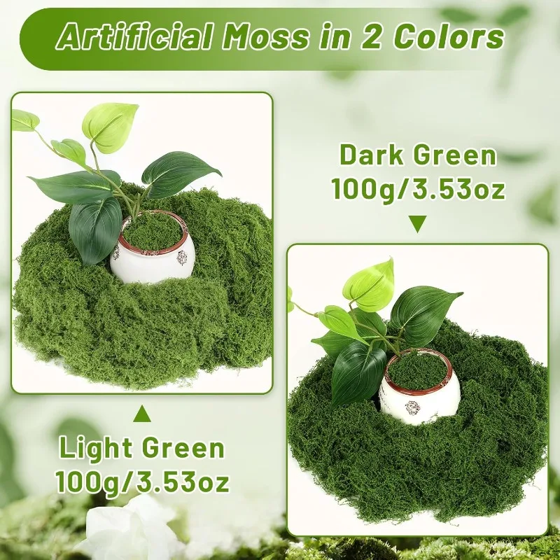 Musgo Artificial de Vida Etern - Sphagnum Moss Dry reseña y precio